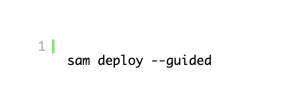 Guided deployment in AWS